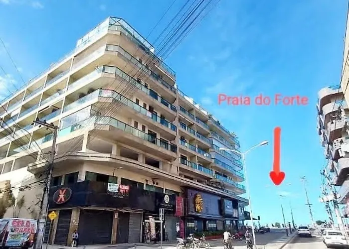 Cobertura duplex 50 m Praia do Forte com piscina na cobertura